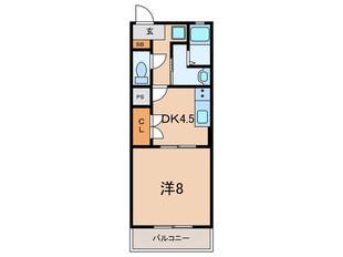 クィ－ン マンションの物件間取画像